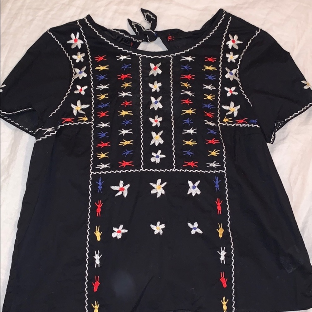 Madewell Tie Back Shirt. Never worn. - M